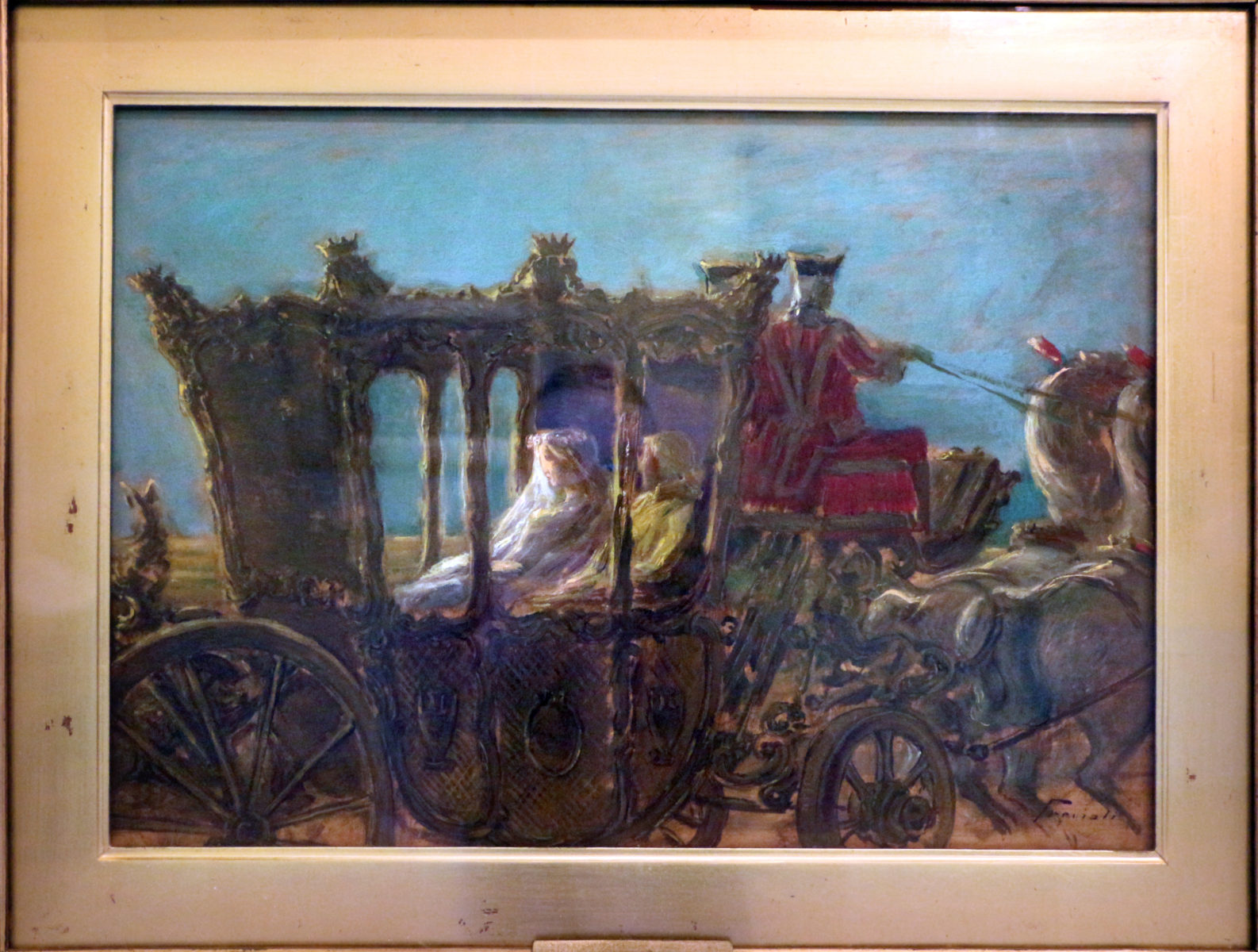 Viaggio nell'azzurro di Gaetano Previati