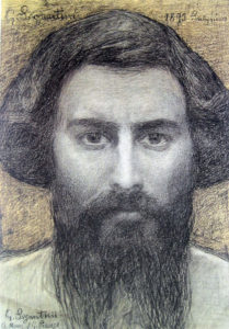 Autoritratto di Giovanni Segantini