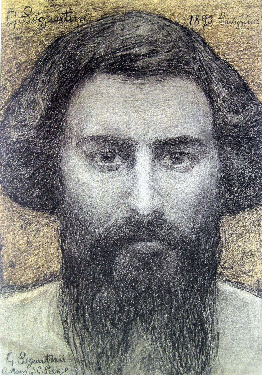Autoritratto di Giovanni Segantini