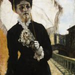 Ritratto della Signora Torelli di Giovanni Segantini