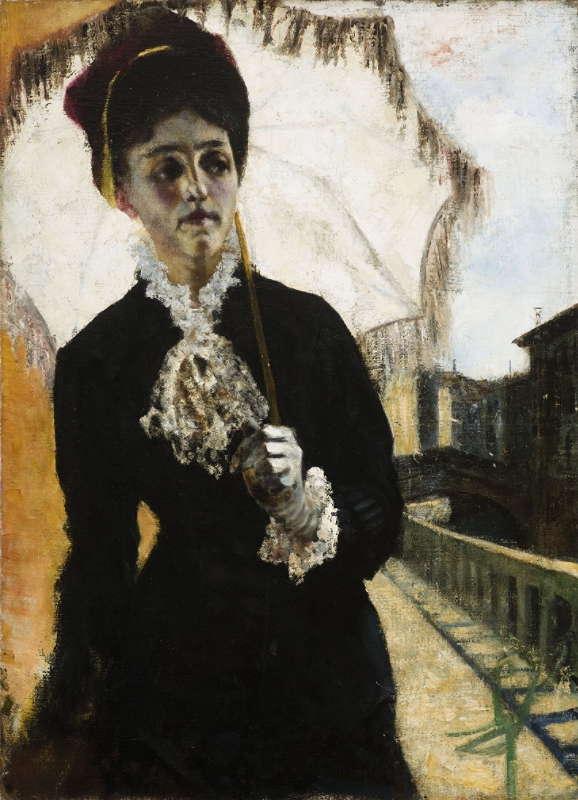 Ritratto della Signora Torelli di Giovanni Segantini