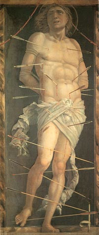 San Sebastiano di Andrea Mantegna, Galleria Franchetti presso la Ca' d'Oro a Venezia