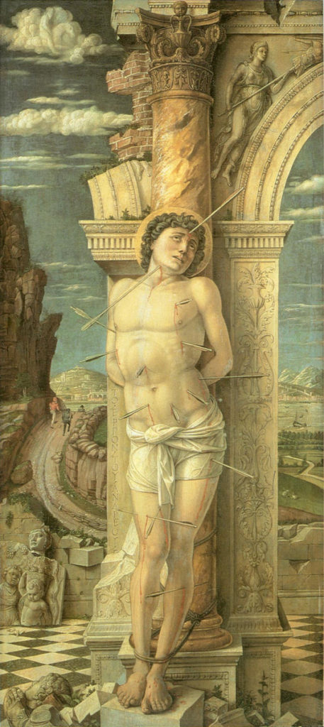San Sebastiano di Andrea Mantegna, Kunsthistorisches Museum di Vienna