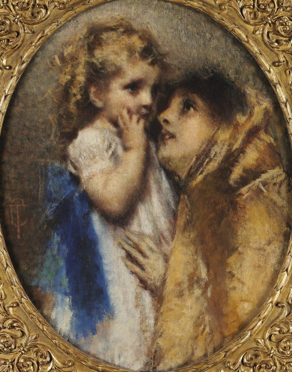 Amor materno di Tranquillo Cremona