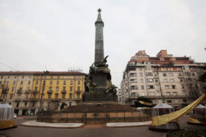 Monumento alle Cinque Giornate di Milano di Giuseppe Grandi