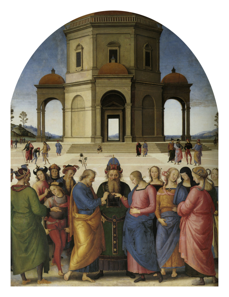 Sposalizio della Vergine di Pietro Perugino