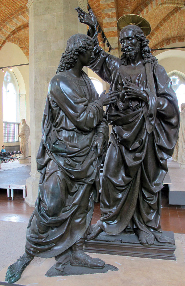 Incredulità di san Tommaso di Andrea del Verrocchio