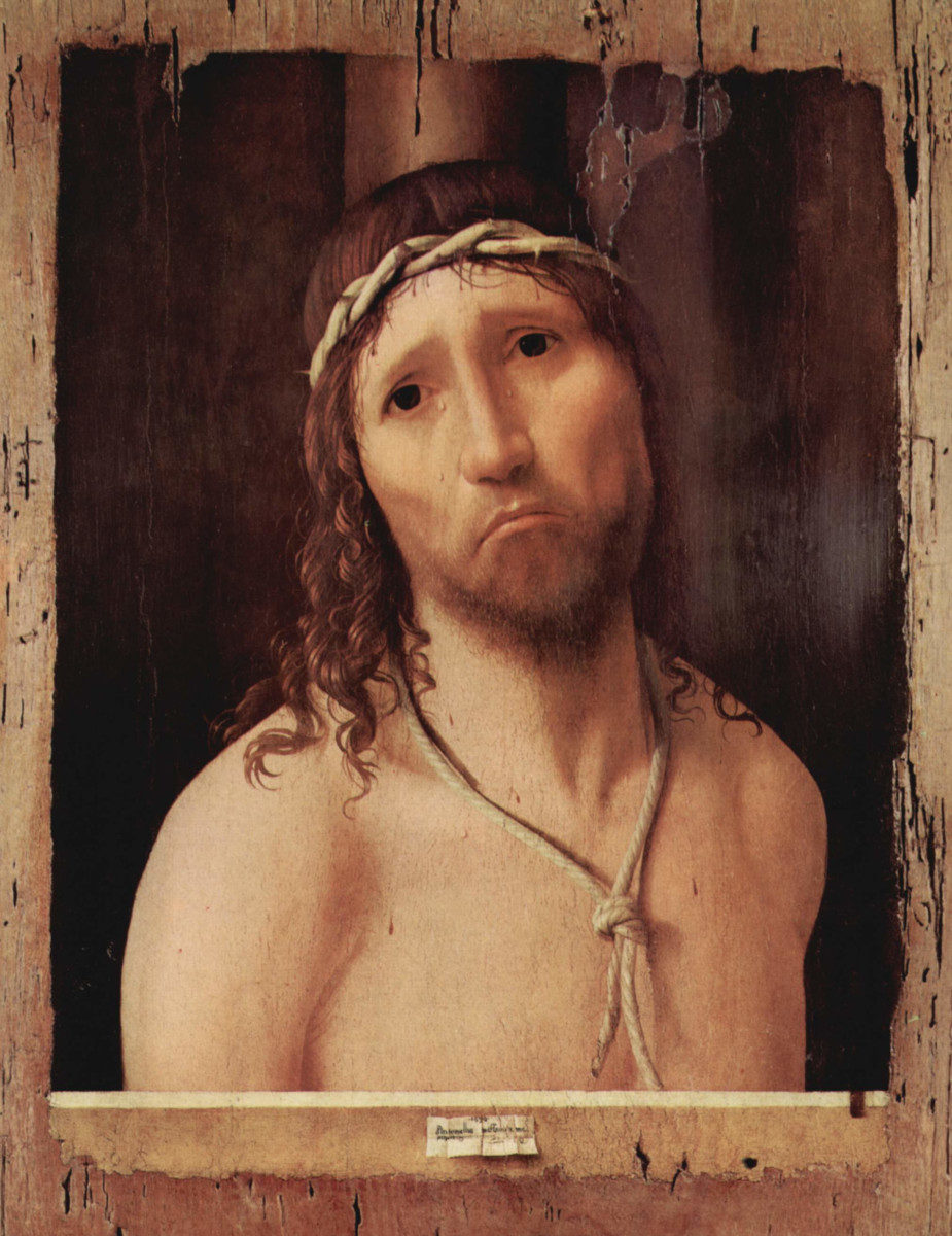 Ecce homo o Cristo alla Colonna di Antonello da Messina