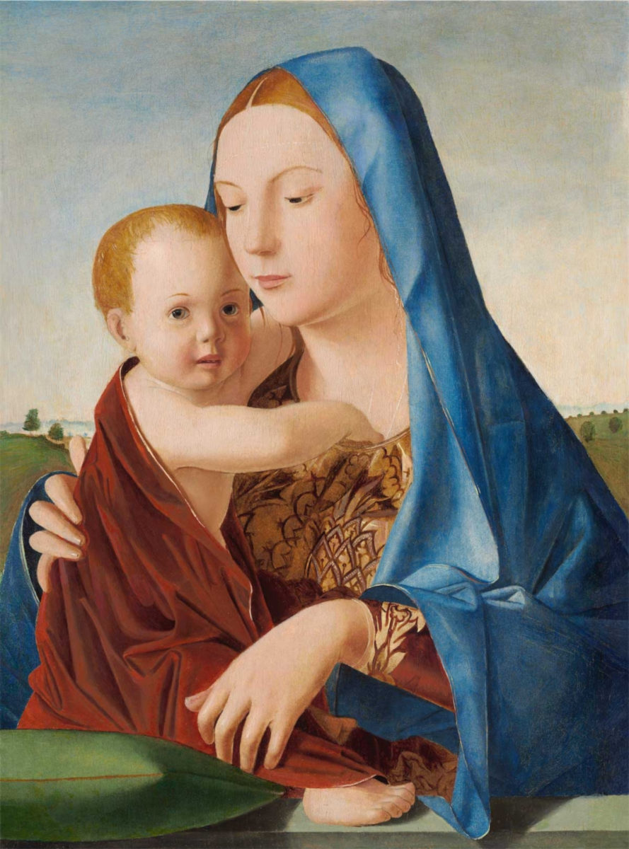 Madonna col Bambino Benson di Antonello da Messina