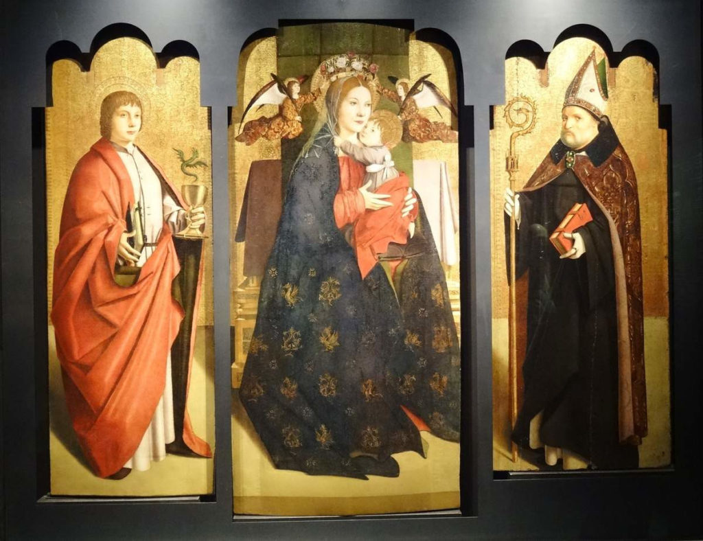 Polittico dei Dottori della Chiesa di Antonello da Messina, ricostruzione centrale