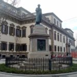 Monumento a Cesare Beccaria di Giuseppe Grandi
