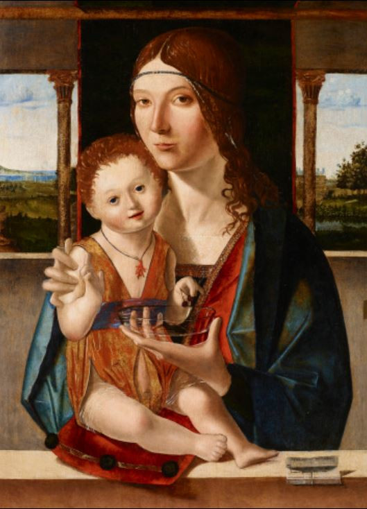 Madonna con il Bambino di Jacobello da Messina