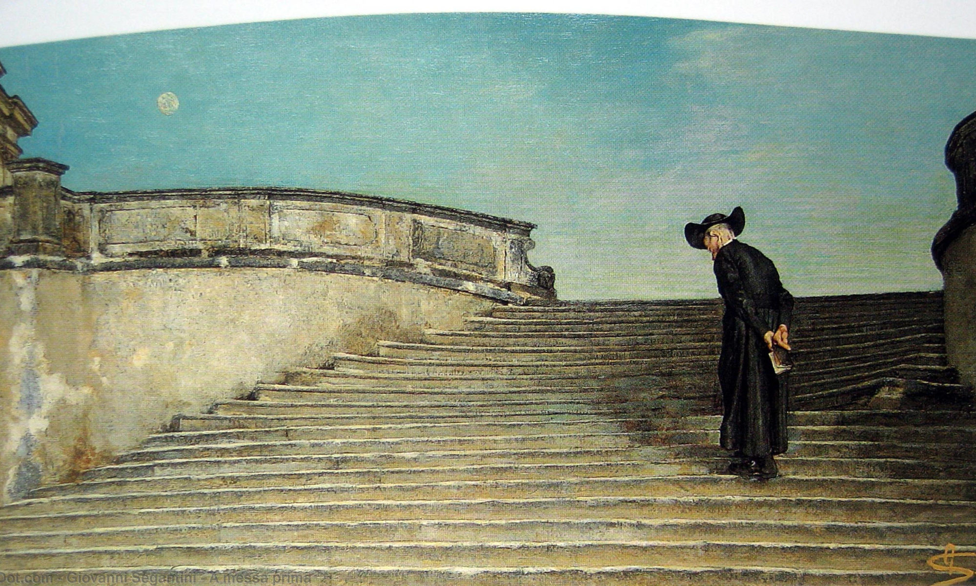 A messa prima di Giovanni Segantini