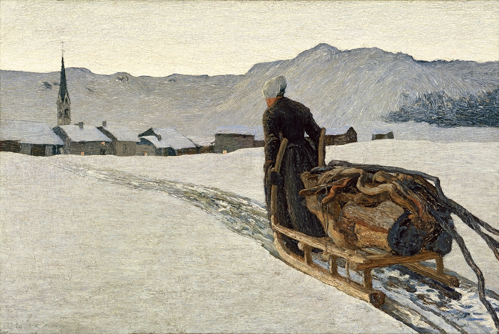 Il ritorno dal bosco di Giovanni Segantini