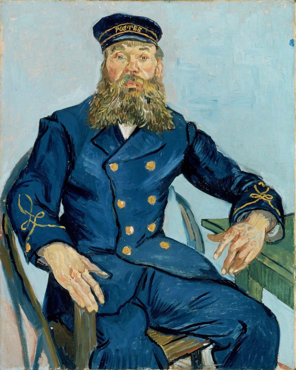 Ritratto di Vincent Roulin di Vincent van Gogh