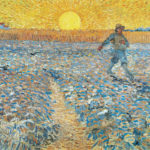 Seminatore al tramonto di Vincent van Gogh