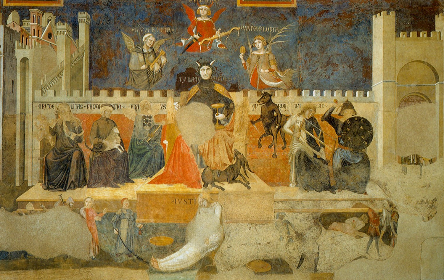 Allegoria del Cattivo Governo di Ambrogio Lorenzetti