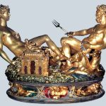 Saliera di Francesco I di Benvenuto Cellini