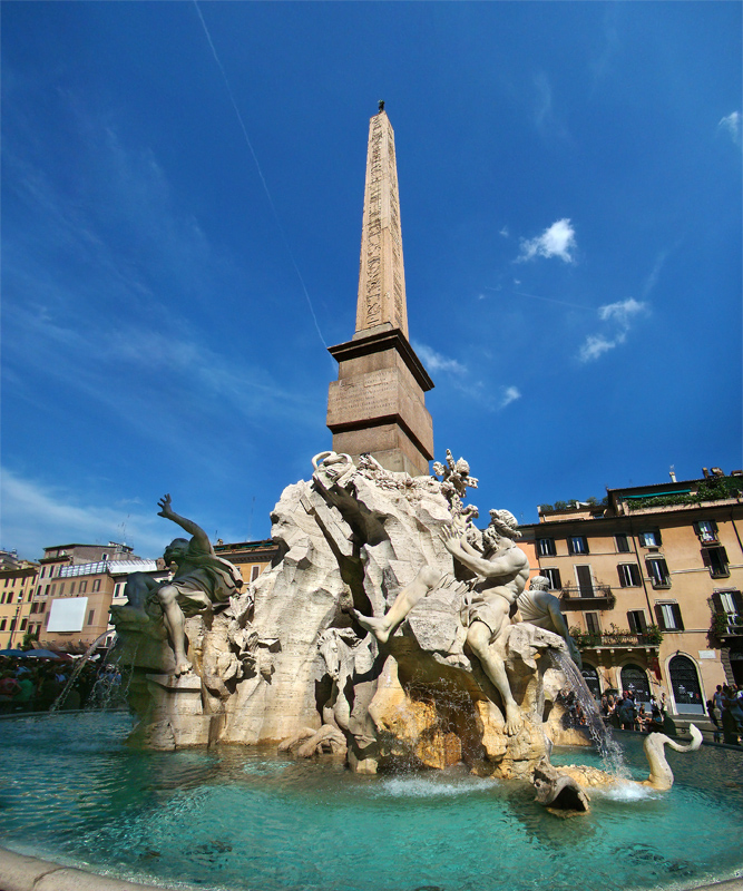 Fontana dei Quattro Fiumi di Gian Lorenzo Bernini