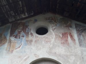 Annunciazione e San Cristoforo, faccciata, Notre Dame del Coignet