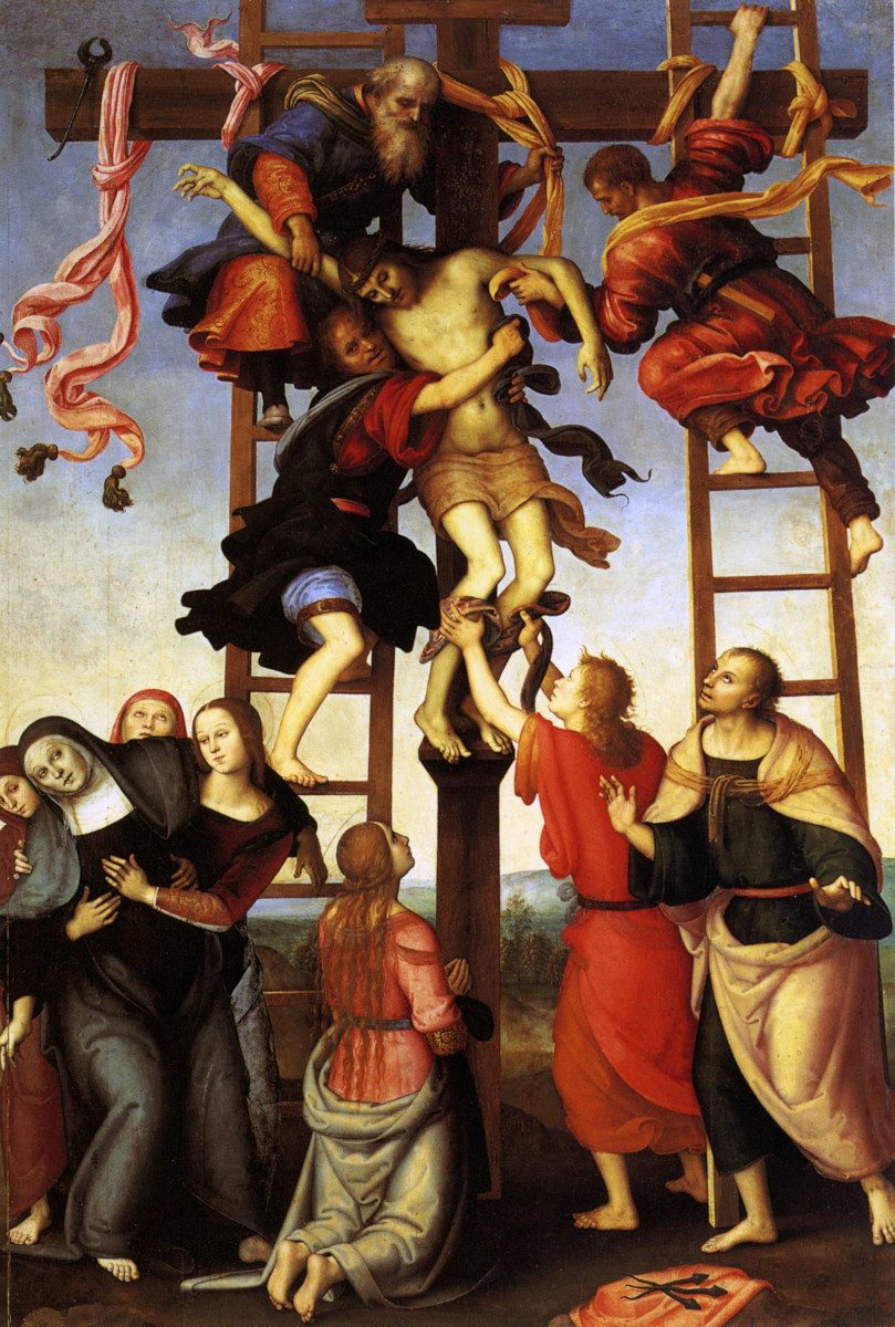 Deposizione dalla croce di Filippino Lippi