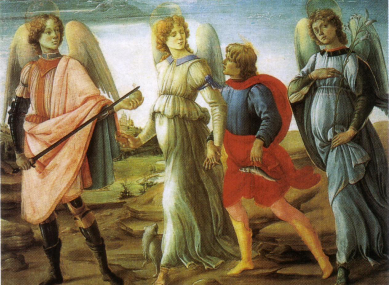 Tre arcangeli e Tobiolo di Filippino Lippi