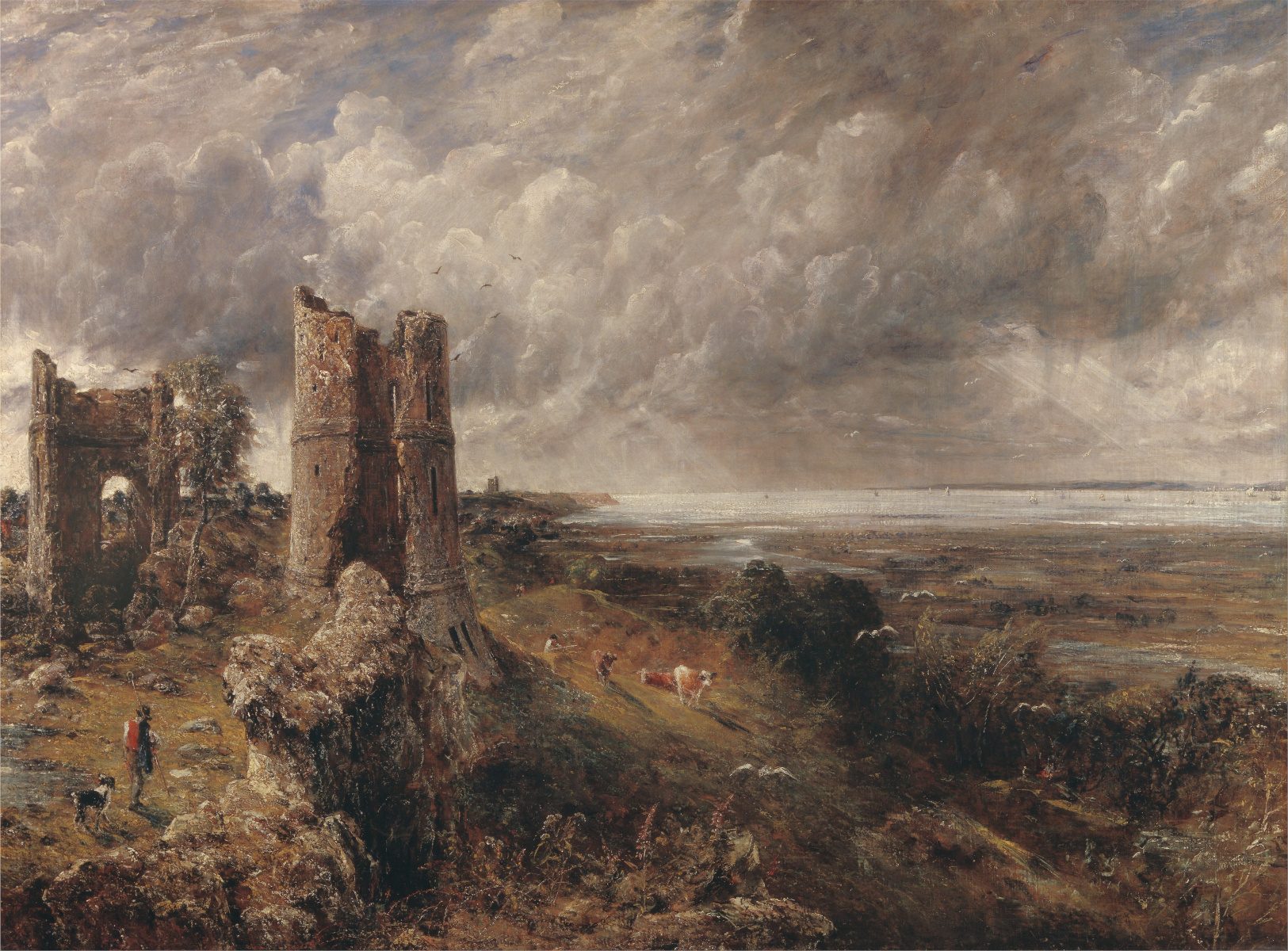 Il castello di Hadleigh di John Constable
