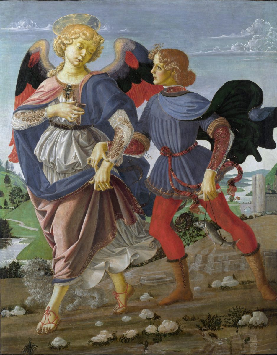 Arcangelo Raffaele e Tobiolo di Andrea del Verrocchio