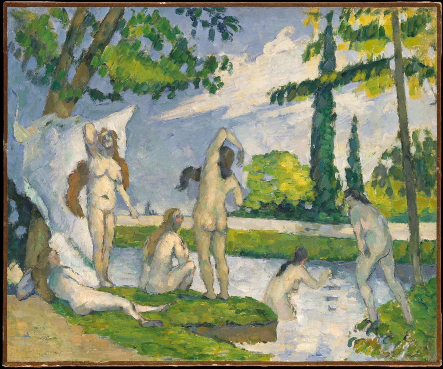 Bagnanti di Paul Cézanne