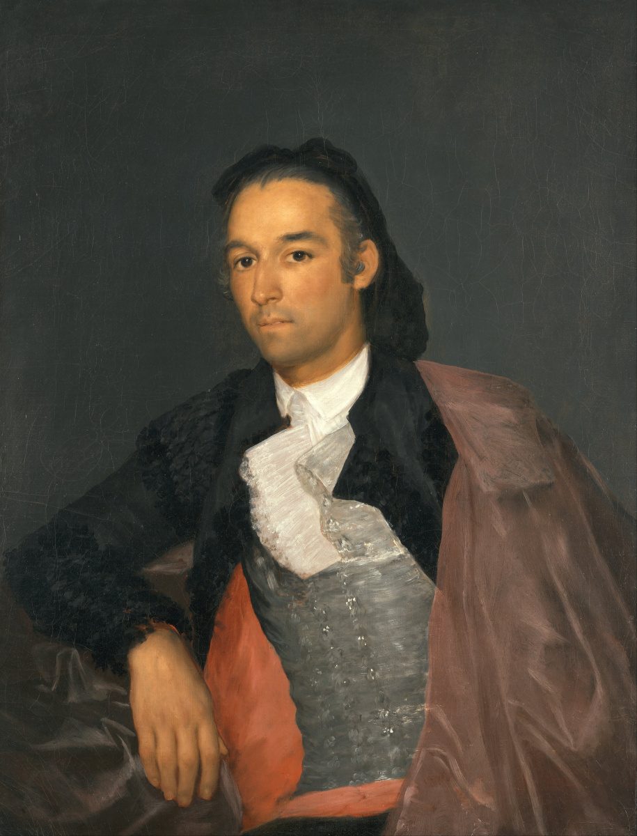 Ritratto del torero Pedro Romero di Francisco Goya