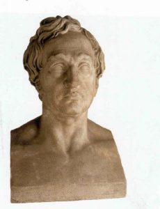 Erma di Vincenzo Monti di Abbondio Sangiorgio, copia in gesso