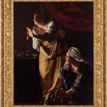 Giuditta e la sua ancella con la testa di Oloferne di Artemisia Gentileschi