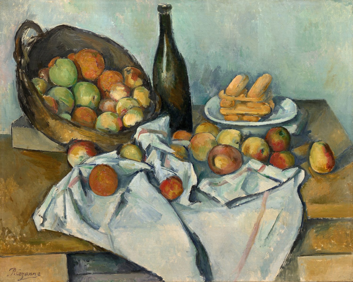 Il canestro di mele di Paul Cézanne
