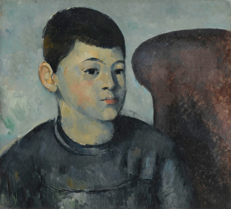Ritratto del figlio Paul di Paul Cézanne