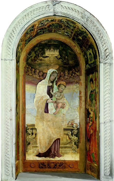 Tabernacolo del canto del Mercatale di Filippino Lippi