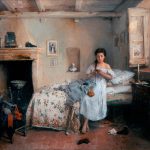 Triste presentimento di Gerolamo Induno