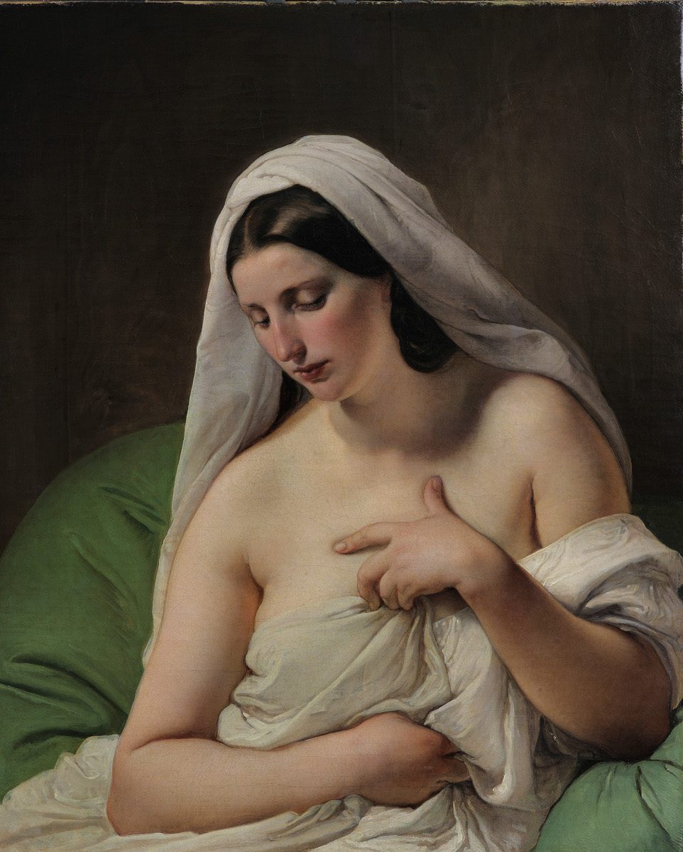 Odalisca di Francesco Hayez
