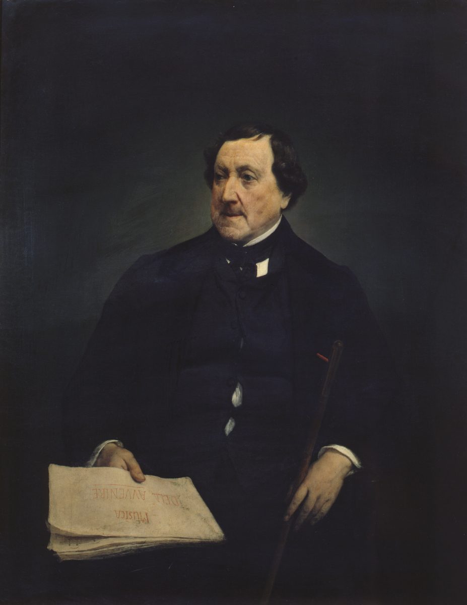 Ritratto di Gioacchino Rossini di Francesco Hayez