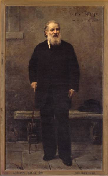 Ritratto di Giuseppe Rotta di Sebastiano De Albertis