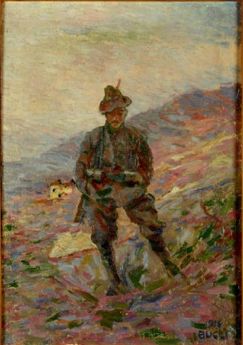 Alpino del VI reggimento di Anselmo Bucci