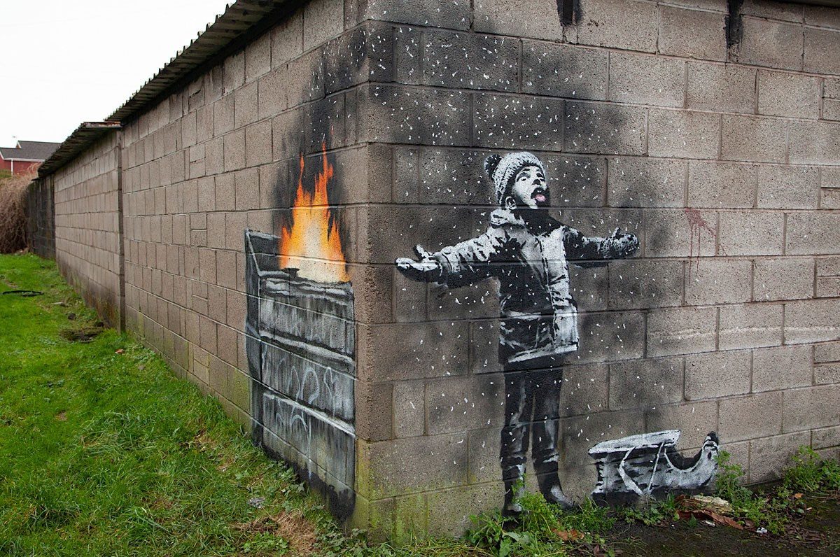 Season’s greetings di Banksy