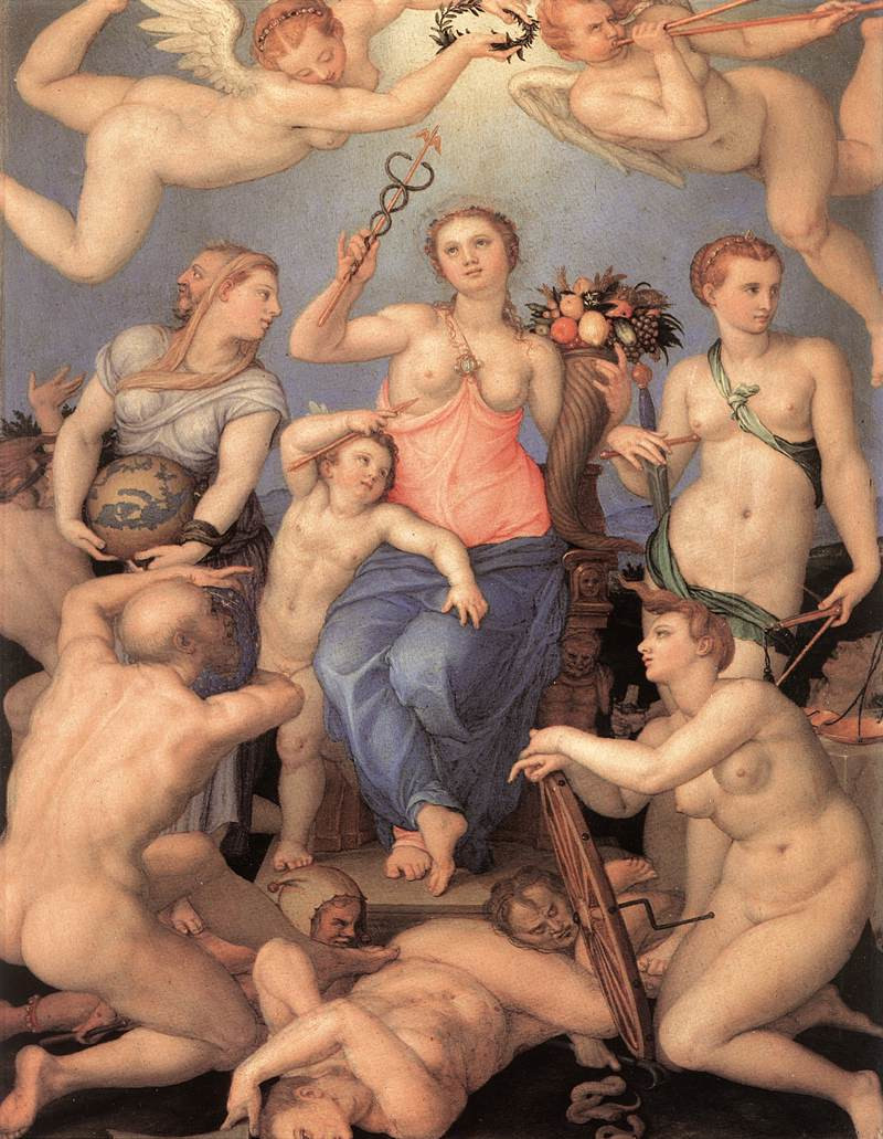 Allegoria della Felicità di Agnolo Bronzino