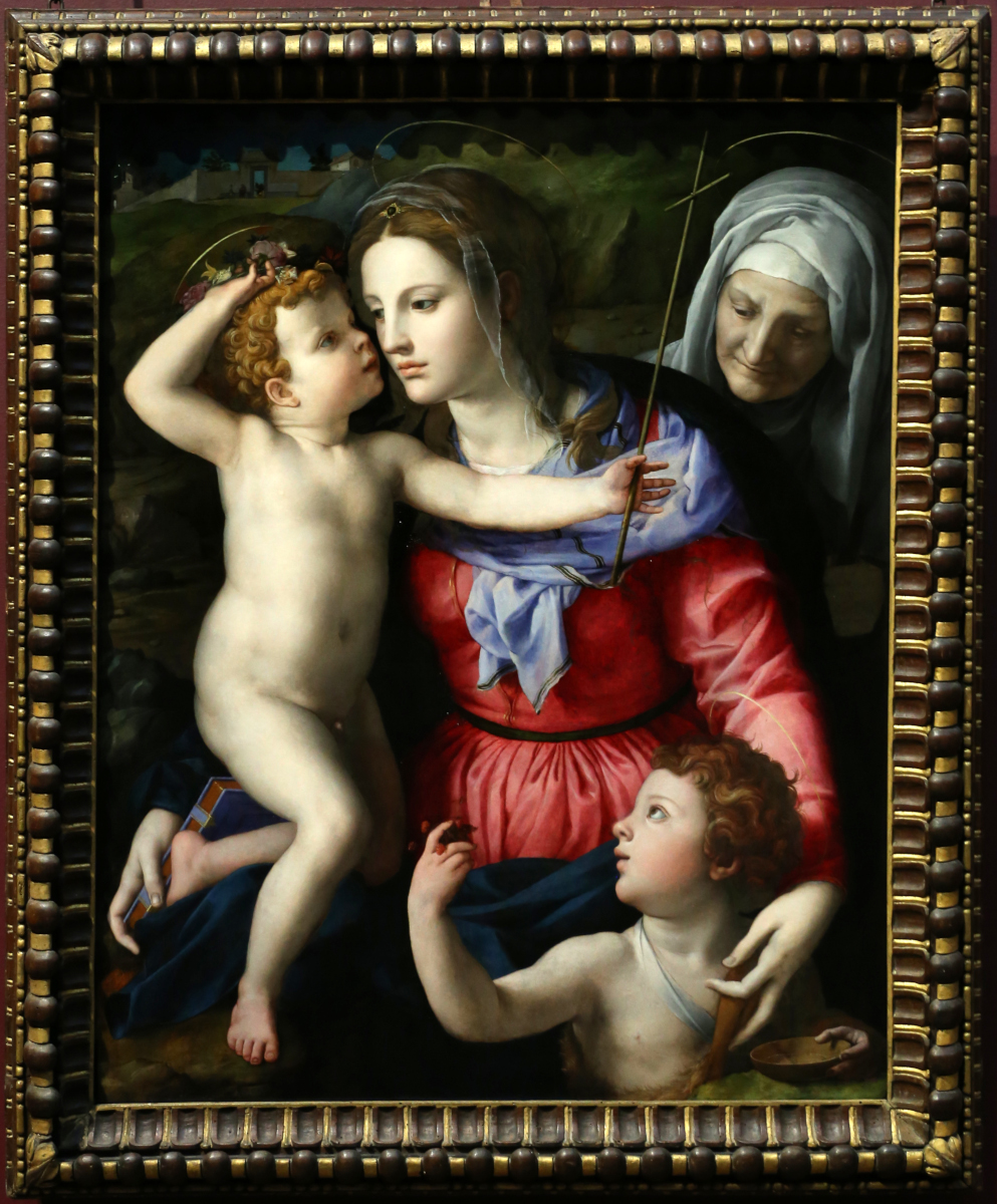 Madonna col Bambino e Santi di Agnolo Bronzino