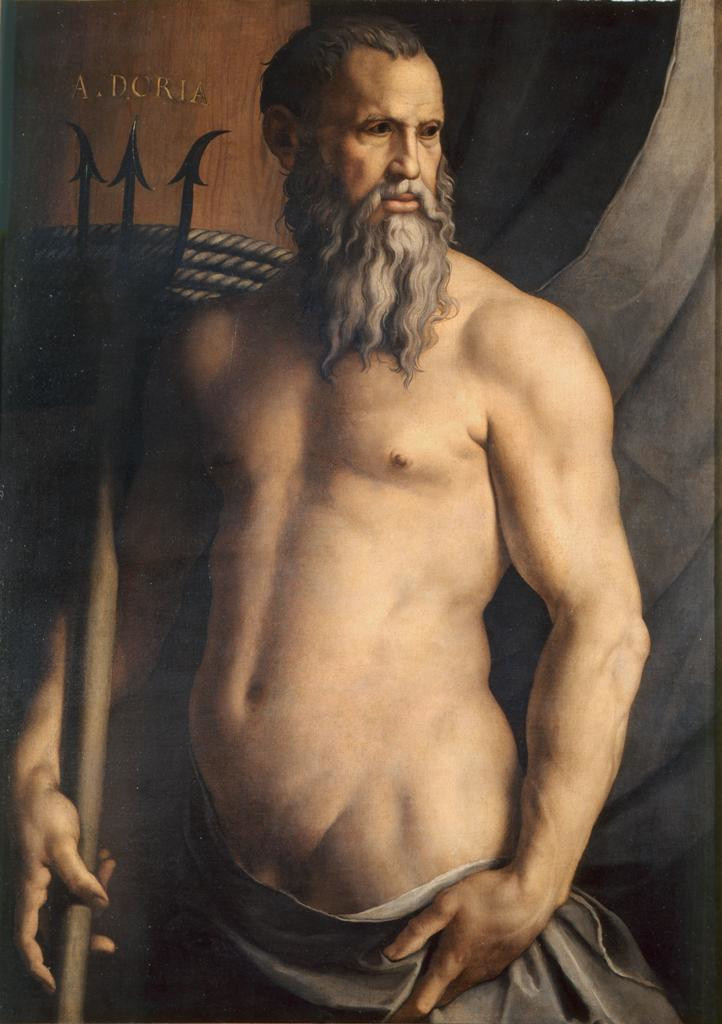 Ritratto di Andrea Doria nelle vesti di Nettuno di Agnolo Bronzino