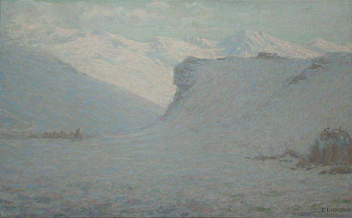 Neve in Alta Montagna di Emilio Longoni