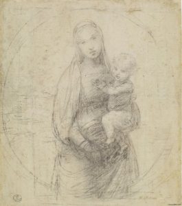 Studio per la Madonna del Granduca di Raffaello