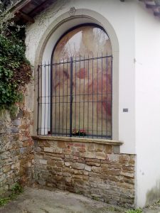 Firenze, Marignolle, tabernacolo in via Delle Campora
