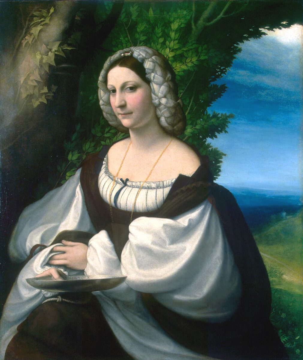 Ritratto di dama del Correggio