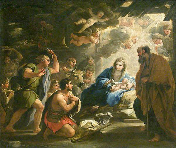 Adorazione dei pastori di Luca Giordano