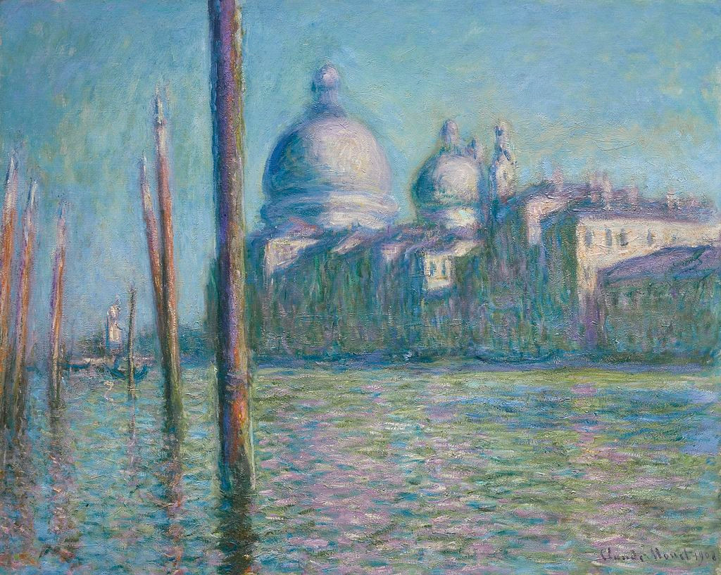 Il Canal Grande di Venezia di Claude Monet, collezione privata